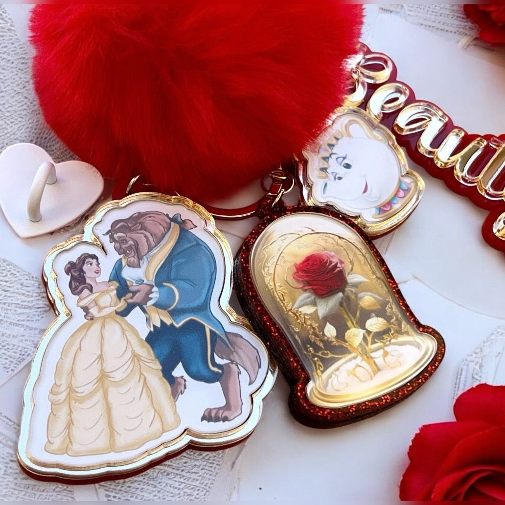 Keychain/tumbler charm