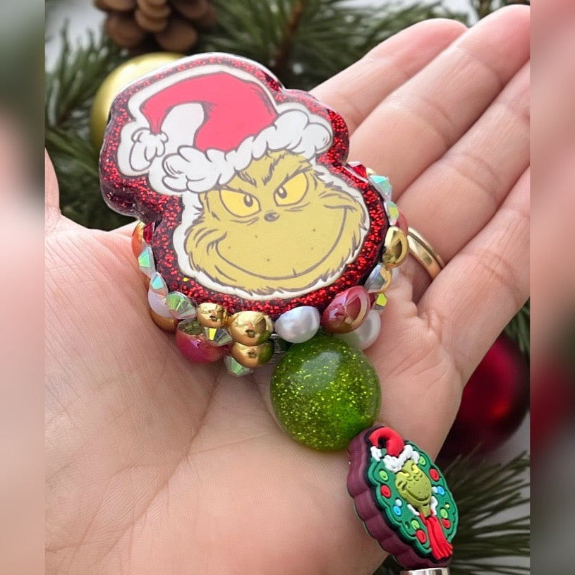 Grinch badge