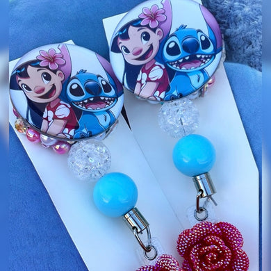 Stitch badge reel