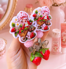 Load image into Gallery viewer, Straberry badge reels