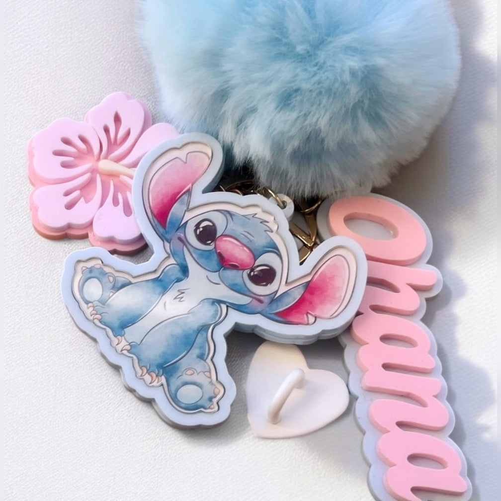 Keychain/tumbler charm