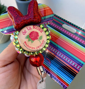 Resin badge reel