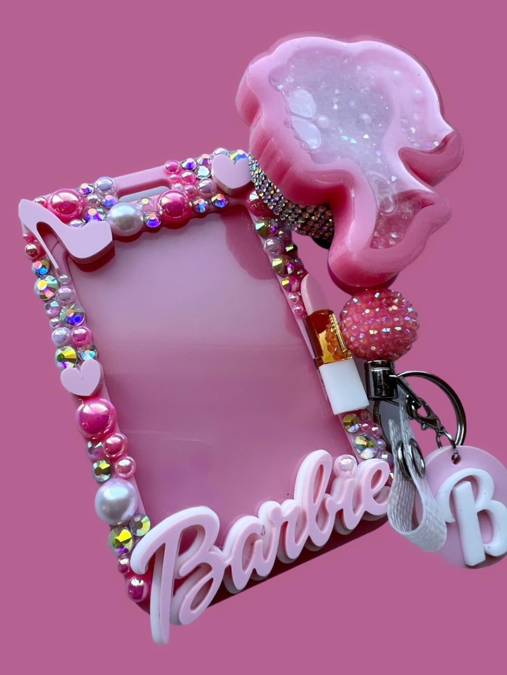 Barbie badge and ID holder