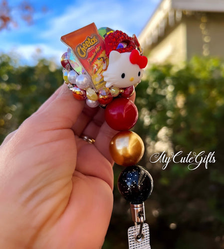 Blinged badge reel