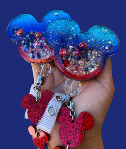 Mouse badge reel
