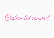 Load image into Gallery viewer, custom led compact mirror