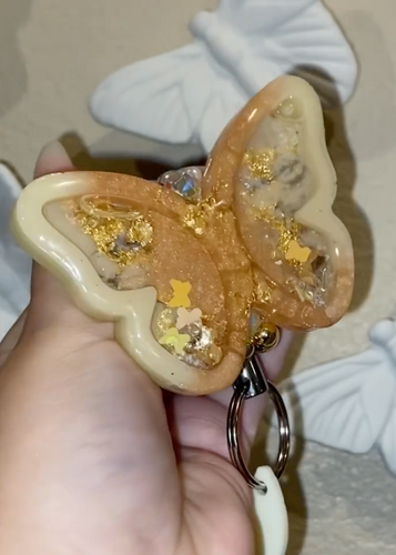 butterfly badge reel