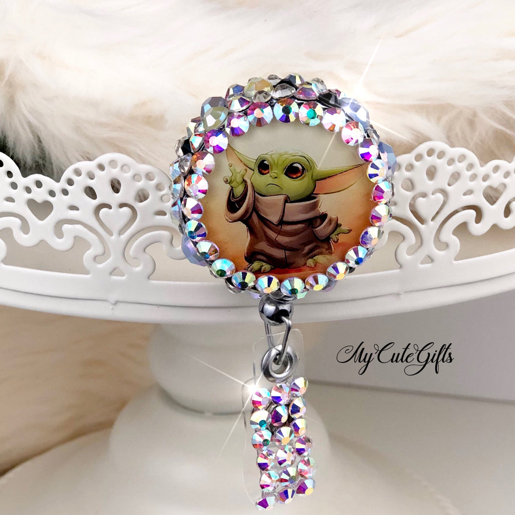 Large badge reel