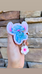 Stitch badge reel