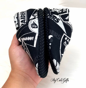 Raiders slippers