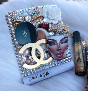 Glam compact mirror