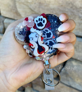 Large badge reel