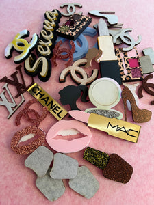 Laser cut pieces