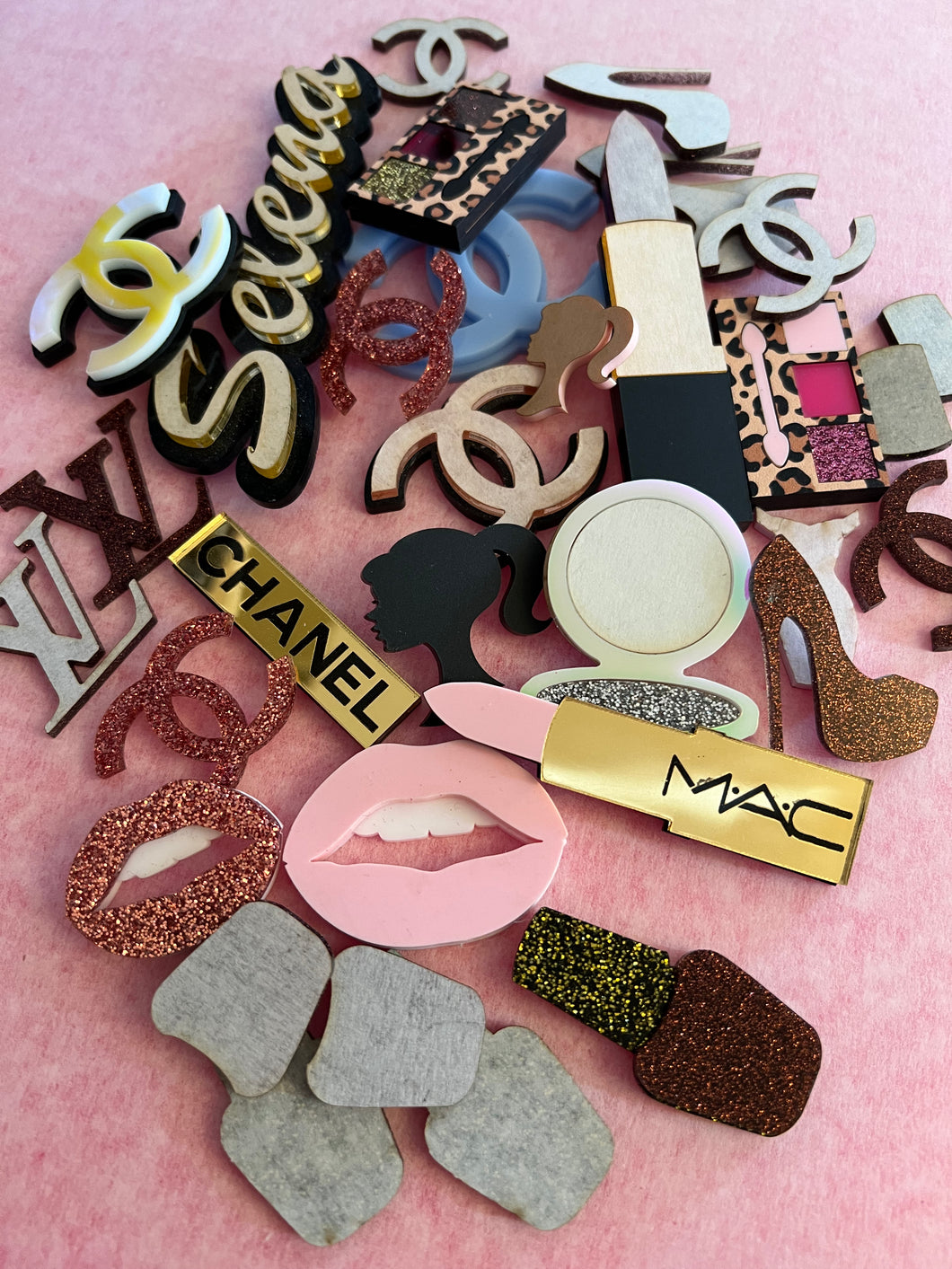 Laser cut pieces