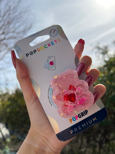 Bear pop socket