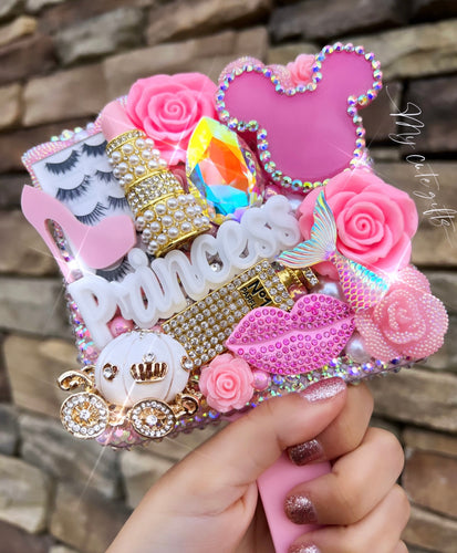 Small hand held mirror