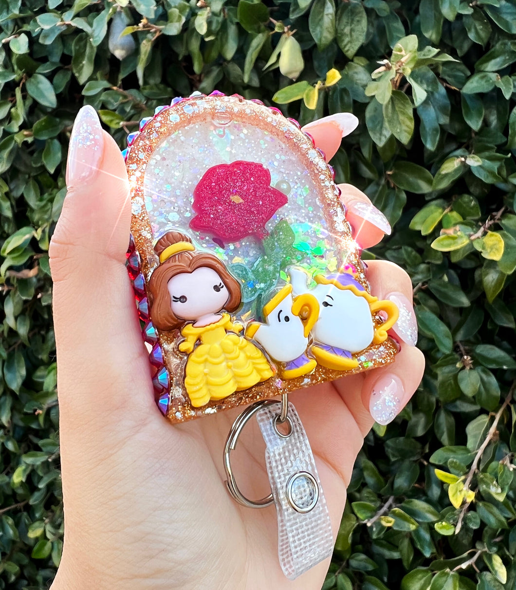 Large badge reel