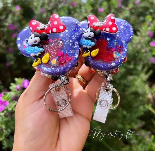 Minnie badge reel