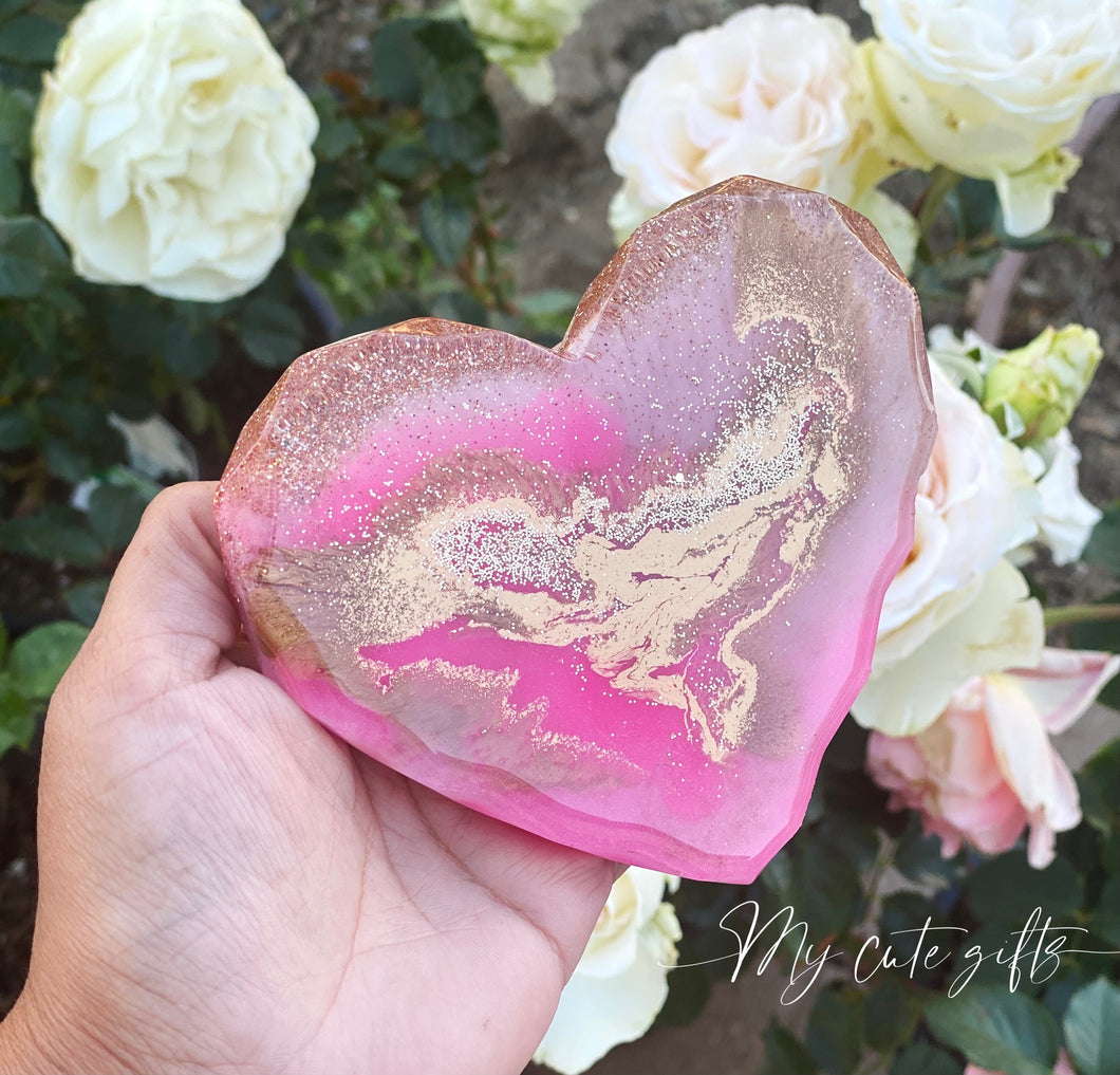 Resin coaster