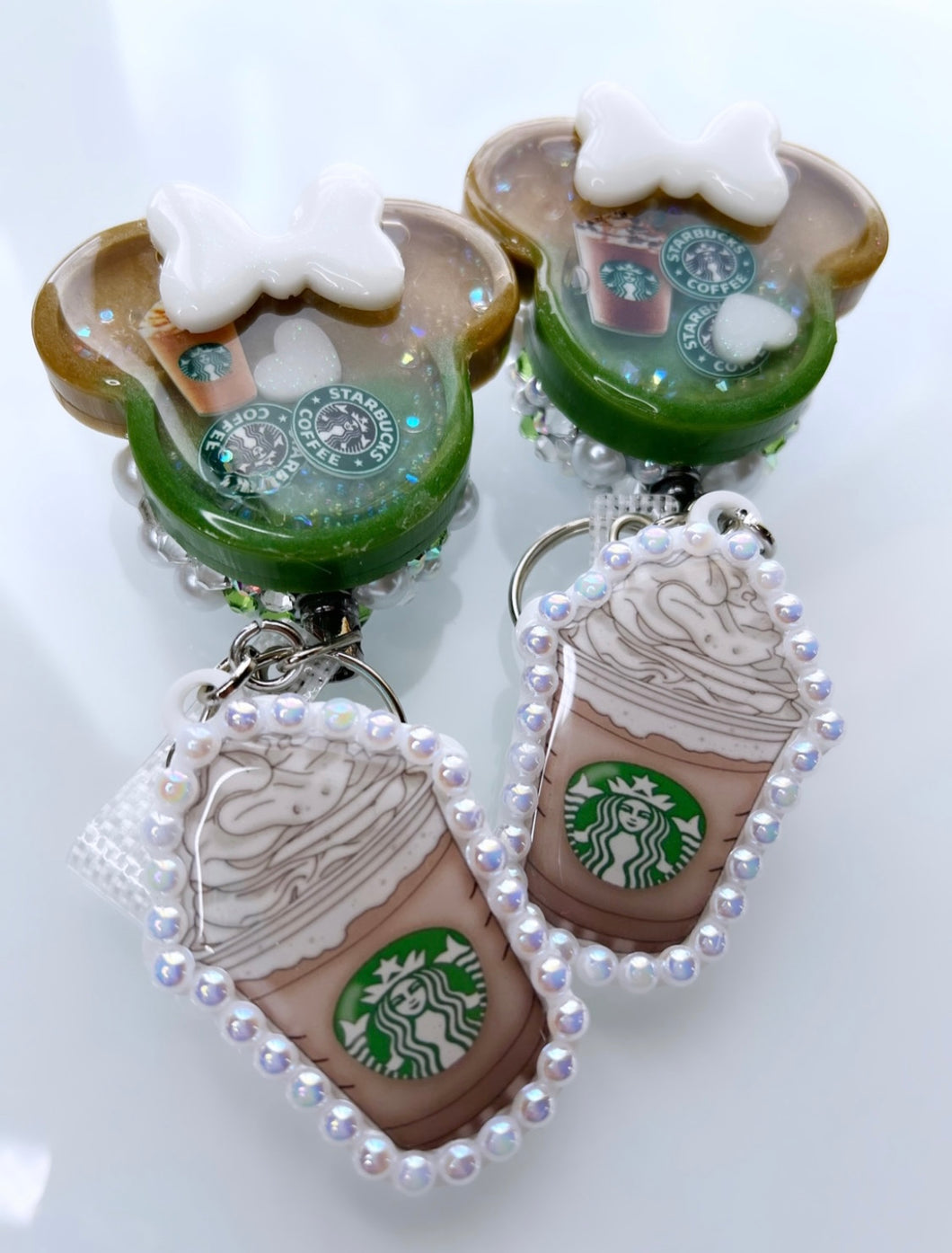 Coffee shaker badge