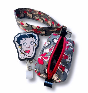 Badge reel and keychain