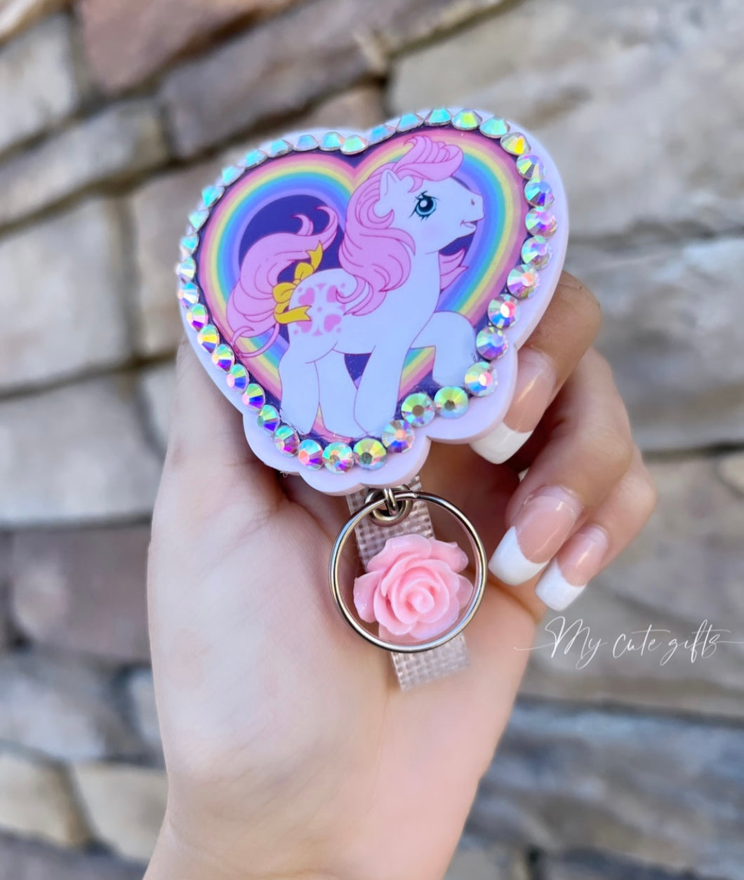 Little pony badge reel