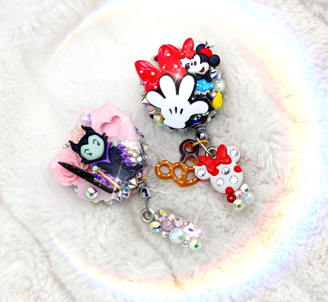 Minnie badge reel