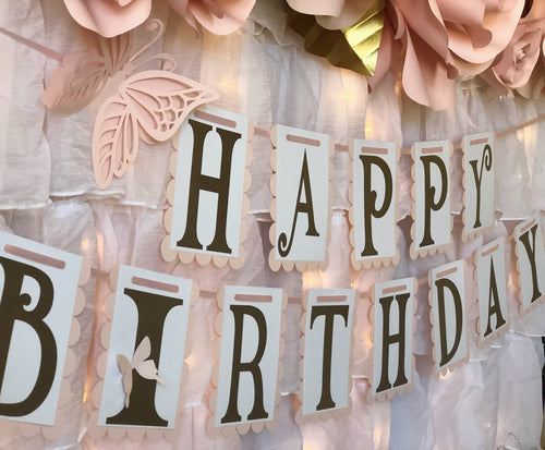 Birthday banner only