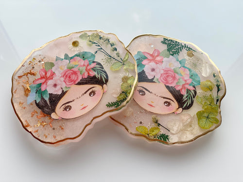 Frida coasters (2)