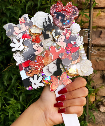 Small hand held mirror