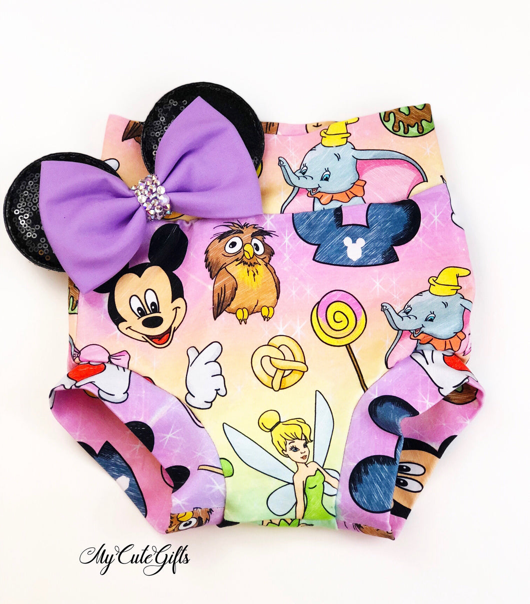 Bummie shorts and bow