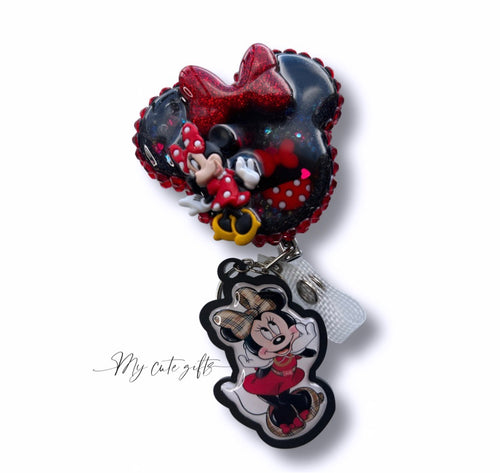 Minnie badge reel