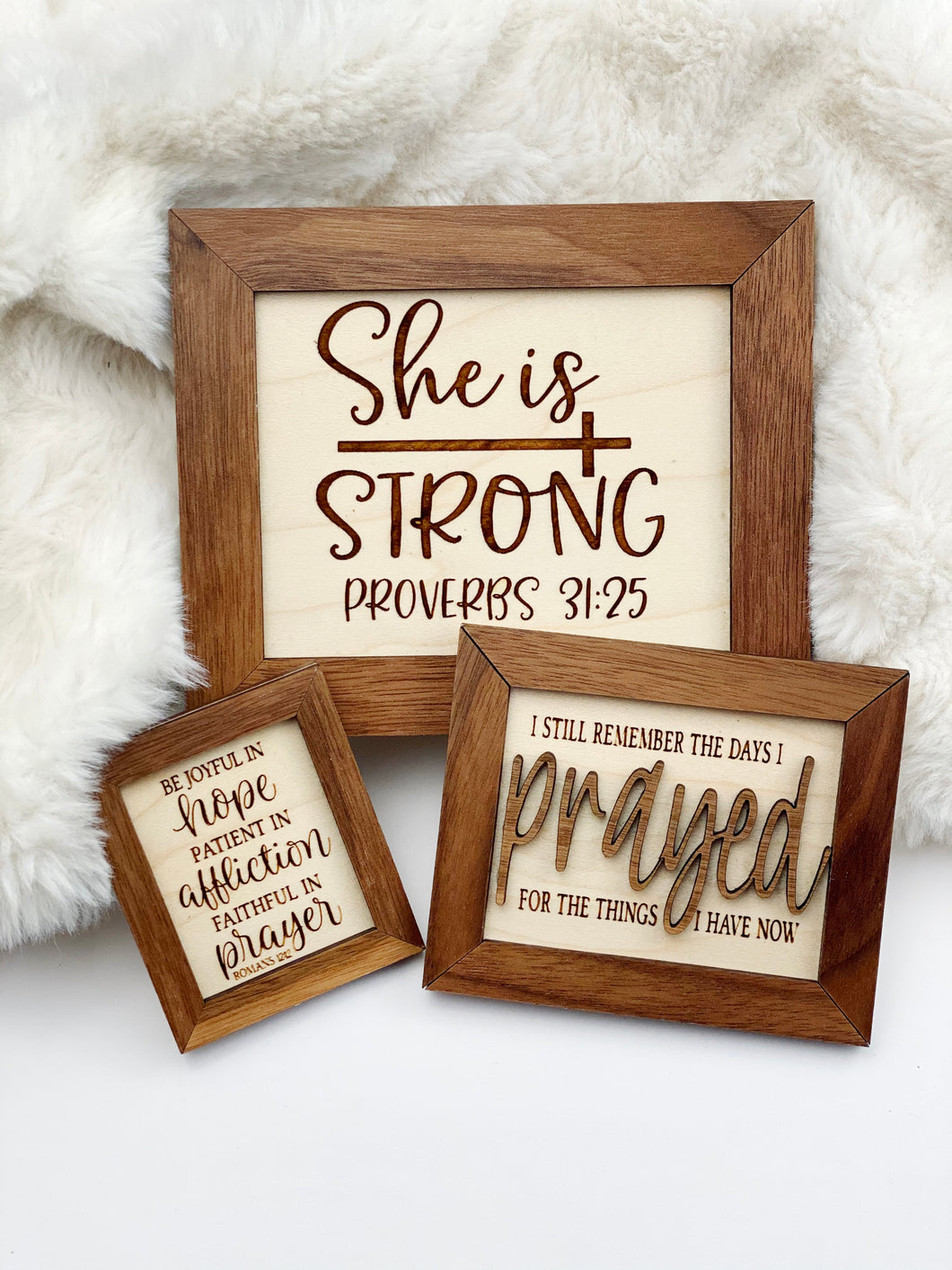 Small framed magnets