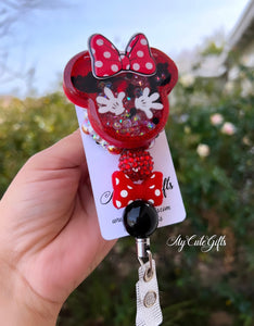 Minnie badge reel