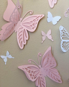 Paper butterflies