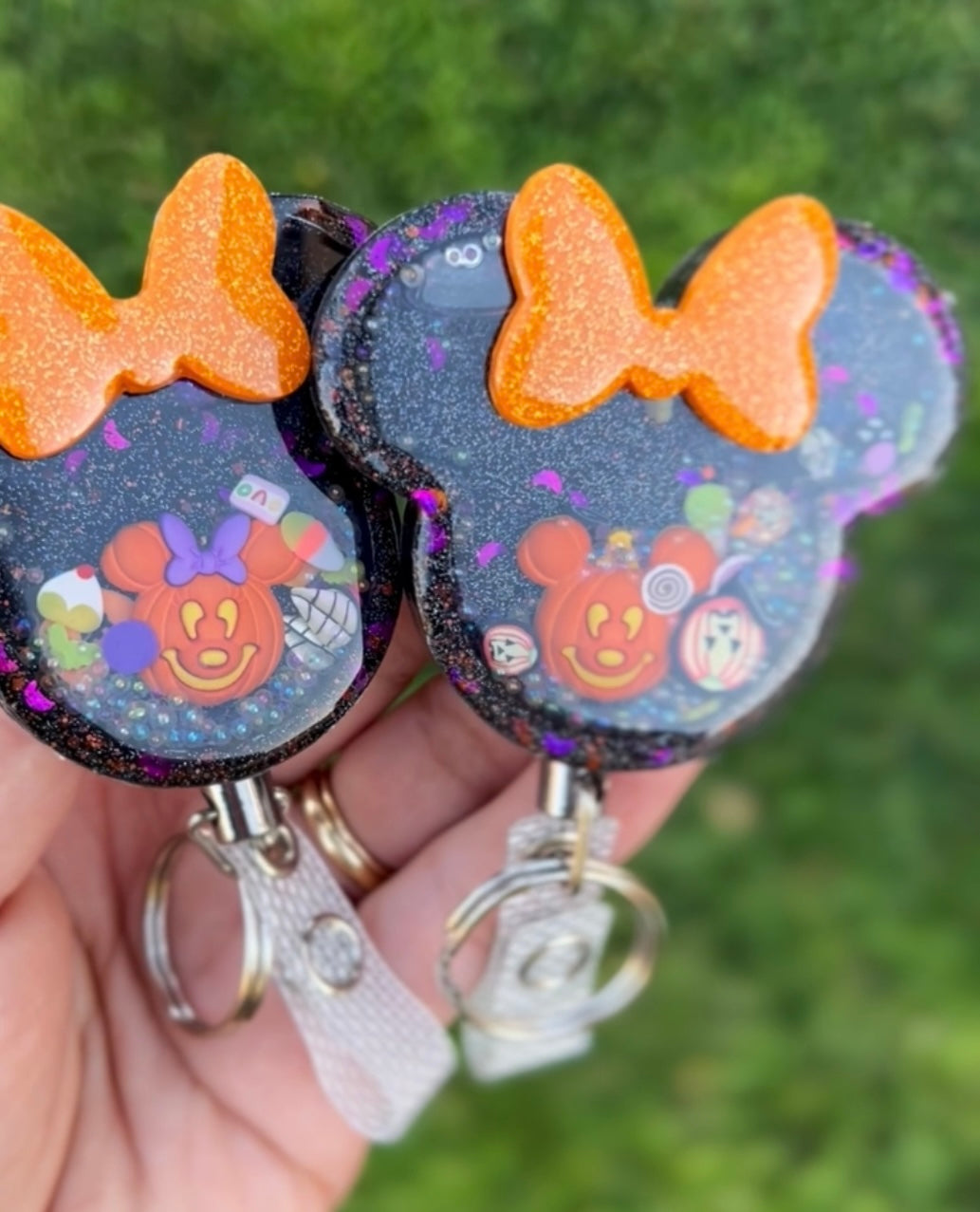 Mickey badge reel