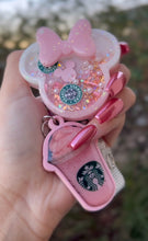 Load image into Gallery viewer, Pink Starbucks shaker badge