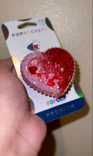 Valentine’s pop socket