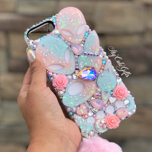 Cotton candy alien iPhone 8 Plus