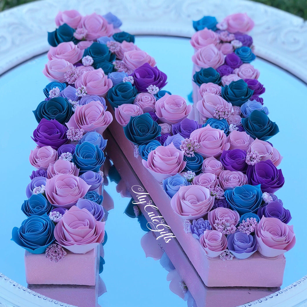 Custom letter N