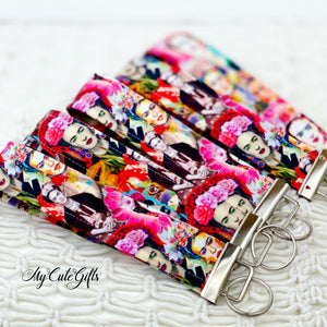 Frida wrist keychain