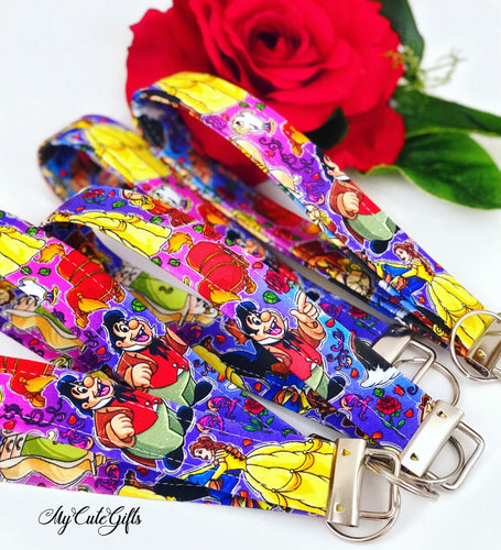 Beauty wrist keychain