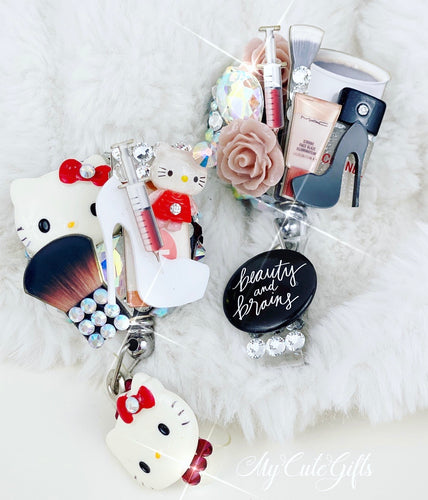 Blinged large badge reel