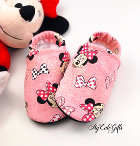 Toddler slippers and matching headband